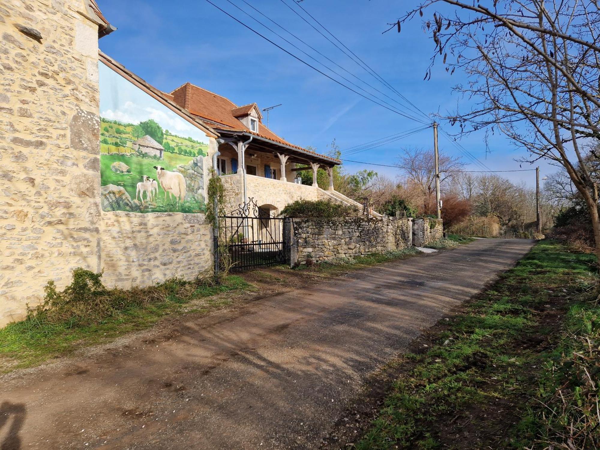 Maison Quercynoise En Pierre Concots エクステリア 写真